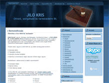 Tablet Screenshot of jilokris.hu
